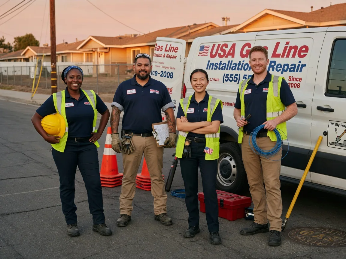 Gas Line Installation company in Dorsey, IL